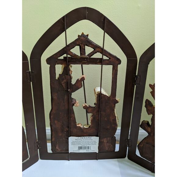 Christmas Nativity 3 Panels Tabletop Screen by Dicksons READ-chip - Picture 8 of 11